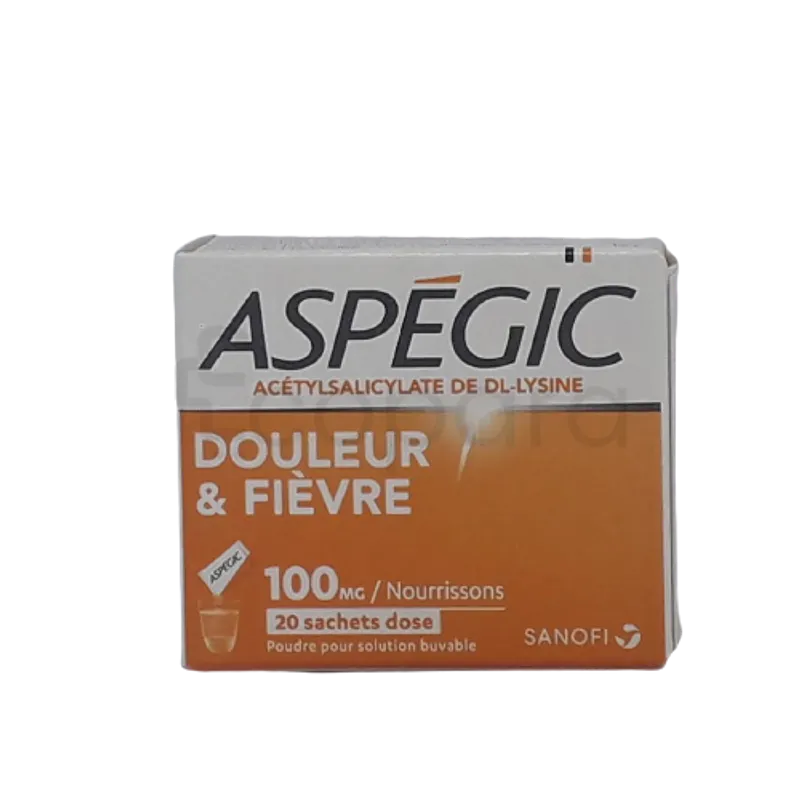 ASPEGIC 1000MG BOITE DE 20 SACHETS