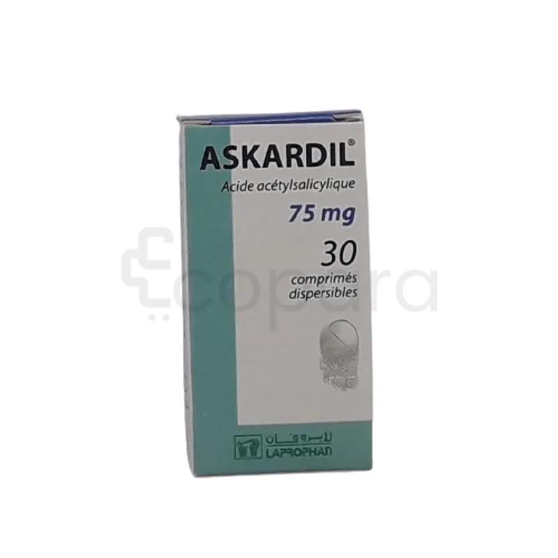 ASKARDIL 75MG BOITE DE 30 COMPRIMES