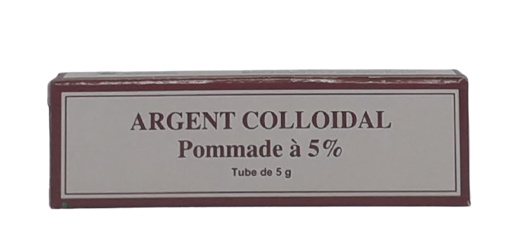 ARGENT COLLOID 5% 5G PM POMMADE DERMIQUE