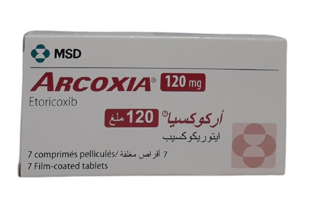 ARCOXIA 120MG BOITE DE 7 COMPRIMES