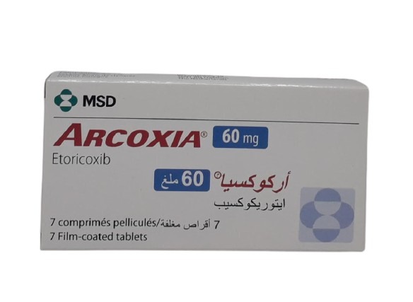 ARCOXIA 60MG BOITE DE 7 COMPRIMES