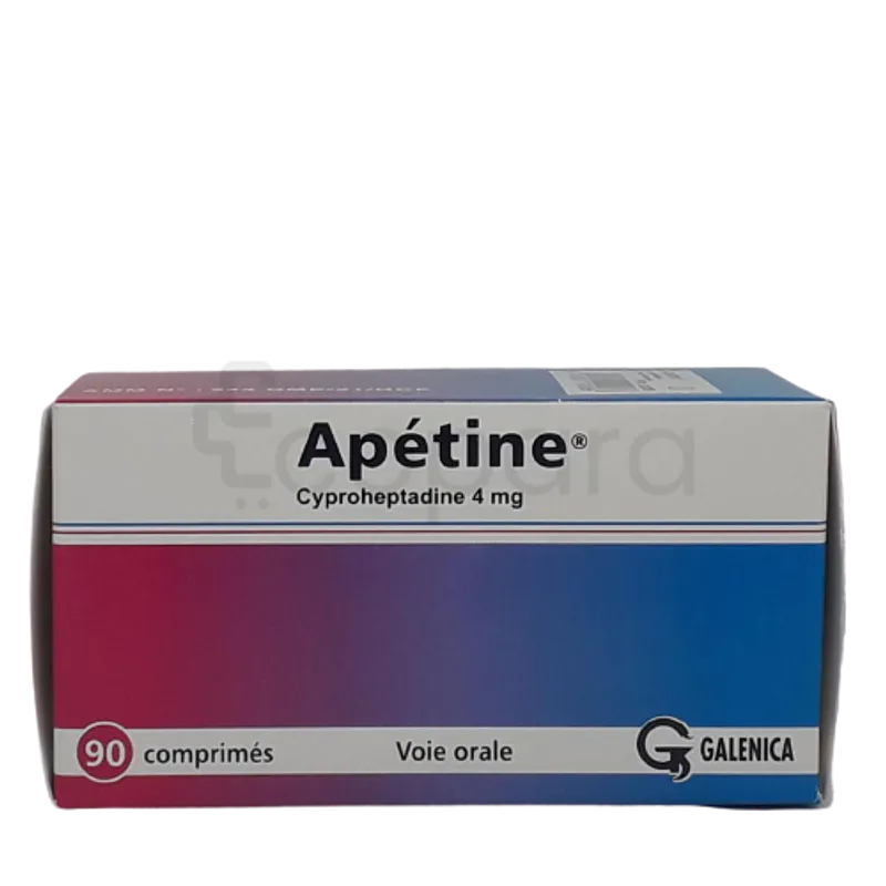 APETINE 4MG BOITE DE 90 COMPRIMES GM