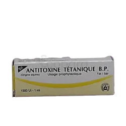 SAT ANTITOXINE TETANIQUE PASTEUR 1500UI 1ML VACCIN
