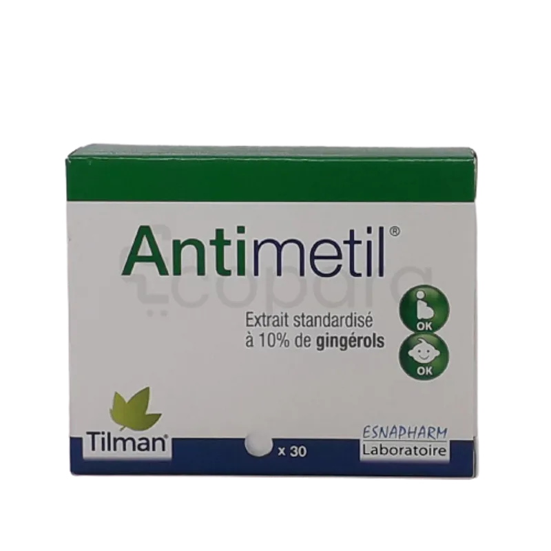 ANTIMETIL BOITE DE 30 COMPRIMES