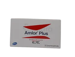 AMLOR PLUS 10MG/10MG BOITE DE 30 COMPRIMES