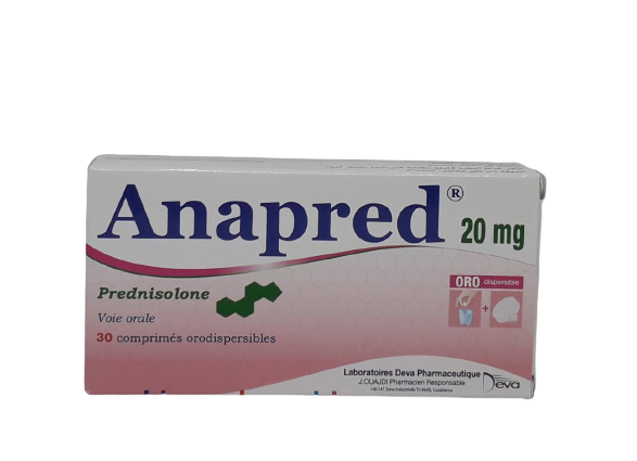 ANAPRED 20MG BOITE DE 30 COMPRIMES ORODISPERSIBLES
