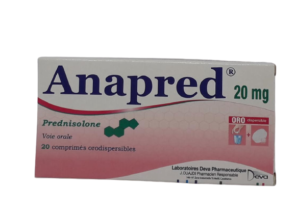 ANAPRED 20MG BOITE DE 20 COMPRIMES ORODISPERSIBLES