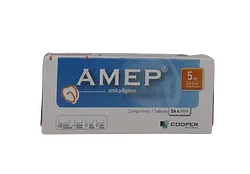 AMEP 5MG BOITE DE 56 COMPRIMES