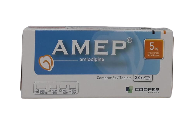 AMEP 5MG BOITE DE 28 COMPRIMES