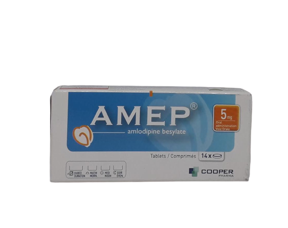 AMEP 5MG BOITE DE 14 COMPRIMES