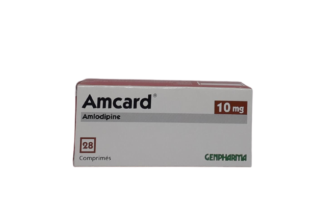 AMCARD 10MG BOITE DE 28 COMPRIMES