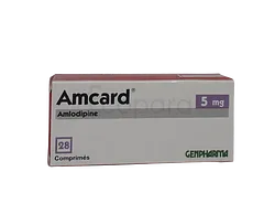 AMCARD 5MG BOITE DE 28 COMPRIMES