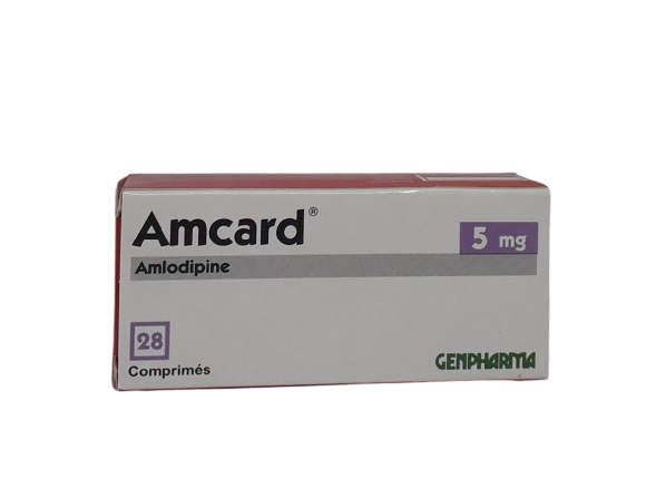 AMCARD 5MG BOITE DE 28 COMPRIMES