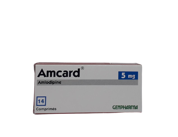 AMCARD 5MG BOITE DE 14 COMPRIMES