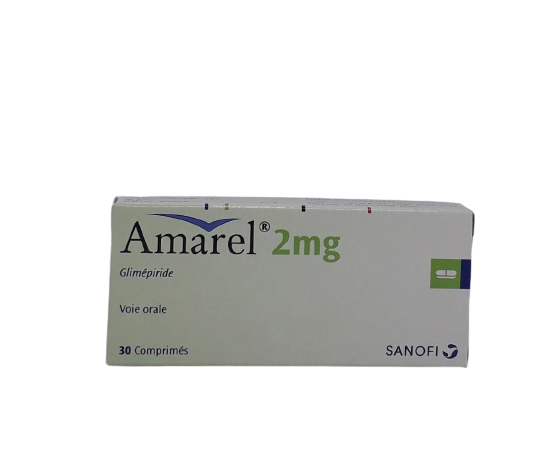 AMAREL 2MG BOITE DE 30 COMPRIMES
