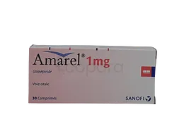 AMAREL 1MG BOITE DE 30 COMPRIMES