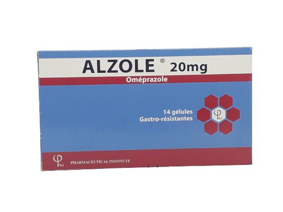 ALZOLE 20MG BOITE DE 14 GELULES