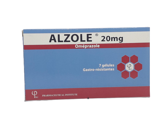 ALZOLE 20MG BOITE DE 7 GELULES