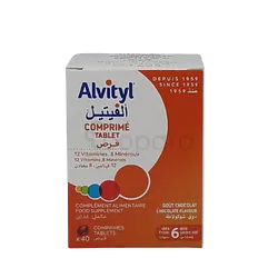 ALVITYL BOITE DE 40 COMPRIMES MR