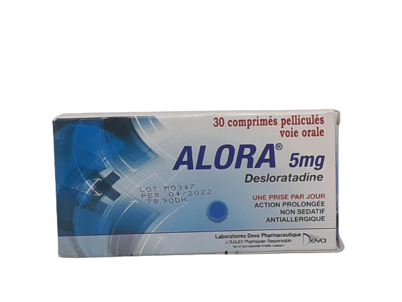 ALORA 5MG BOITE DE 30 COMPRIMES