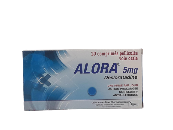 ALORA 5MG BOITE DE 20 COMPRIMES