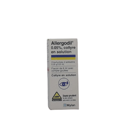 ALLERGODIL 0.05% 6ML COLLYRE REFERENCE 1100053