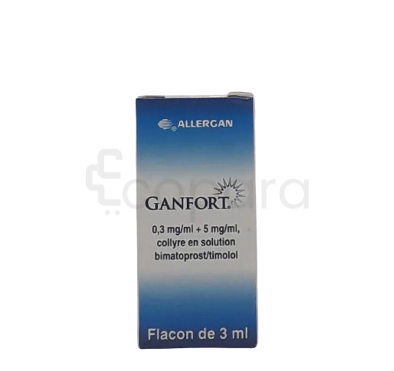 GANFORT 0.3MG/ML+5MG/ML COLLYRE