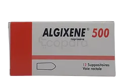 ALGIXENE 500MG BOITE DE 12 SUPPOSITOIRES