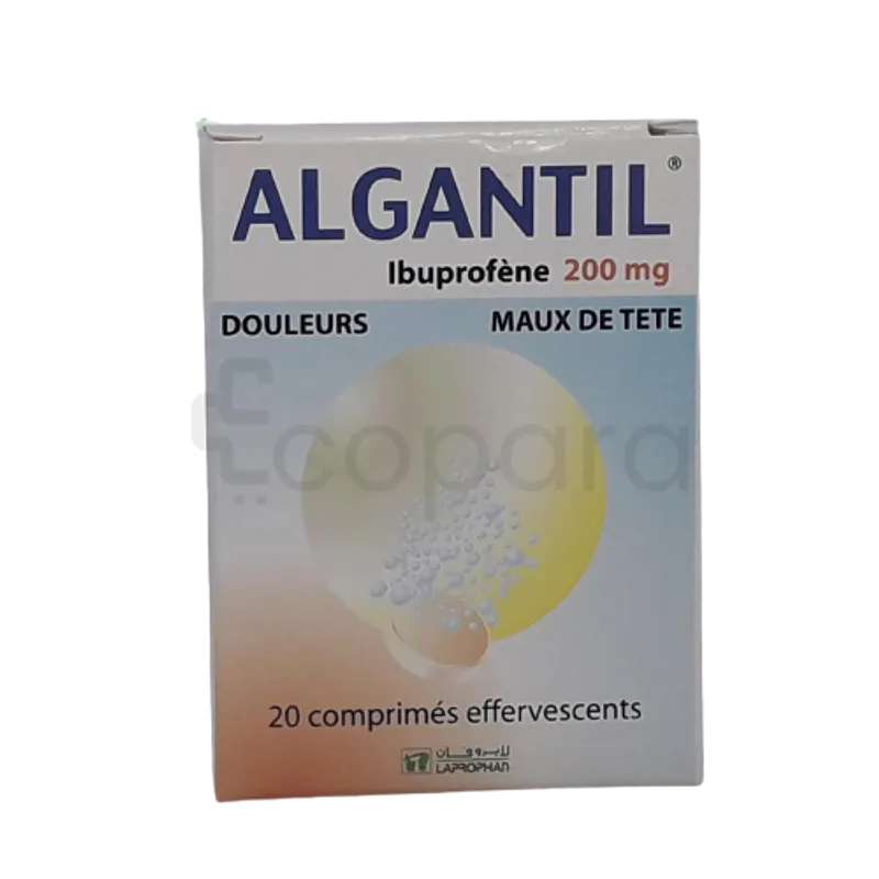 ALGANTIL 200MG BOITE DE 20 GM COMPRIMES EFFERVESCENTS REFERENCE 900023