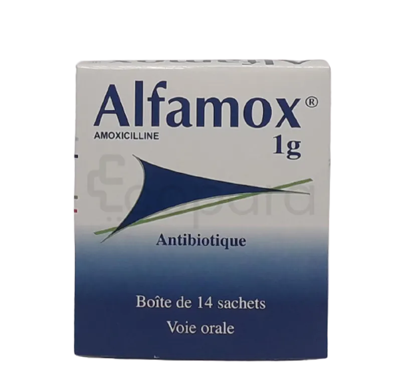 ALFAMOX 1G BOITE DE 14 SACHETS