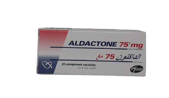 ALDACTONE 75MG BOITE DE 20 COMPRIMES SECABLES