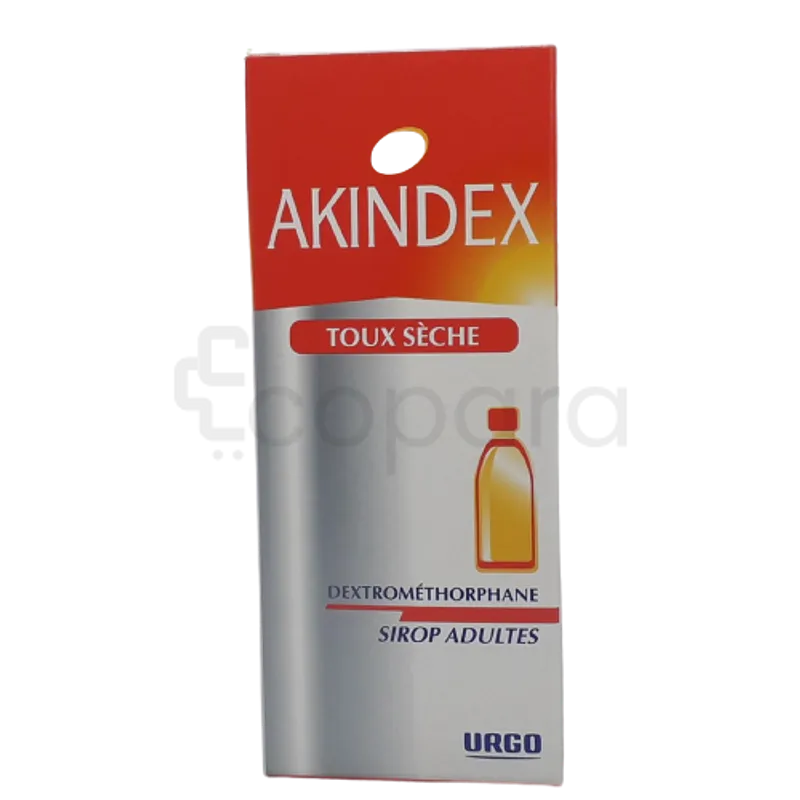 AKINDEX 0.133G/100ML ADULTE 200ML SIROP