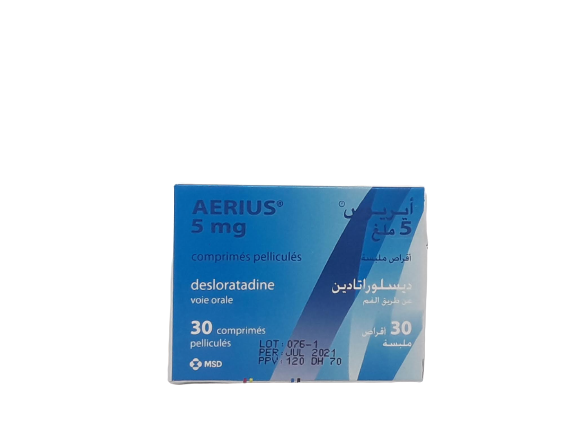 AERIUS 5MG BOITE DE 30 COMPRIMES GM