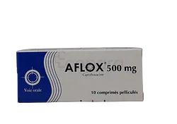 AFLOX 500MG BOITE DE 10 COMPRIMES PELLICULES