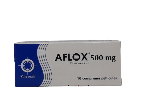 AFLOX 500MG BOITE DE 10 COMPRIMES PELLICULES