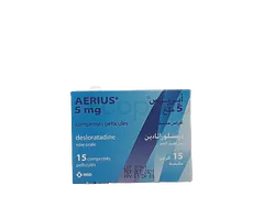 AERIUS 5MG BOITE DE 15 COMPRIMES