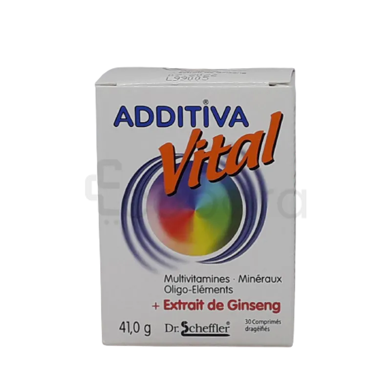 ADDITIVA VITAL BOITE DE 30 COMPRIMES
