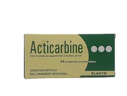 ACTICARBINE 70MG BOITE DE 84 COMPRIMES