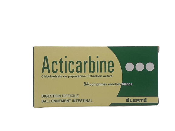 ACTICARBINE 70MG BOITE DE 84 COMPRIMES