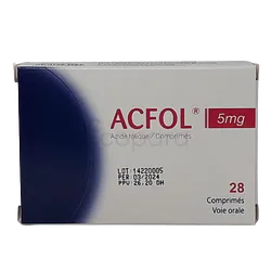 ACFOL 5MG BOITE DE 28 COMPRIMES