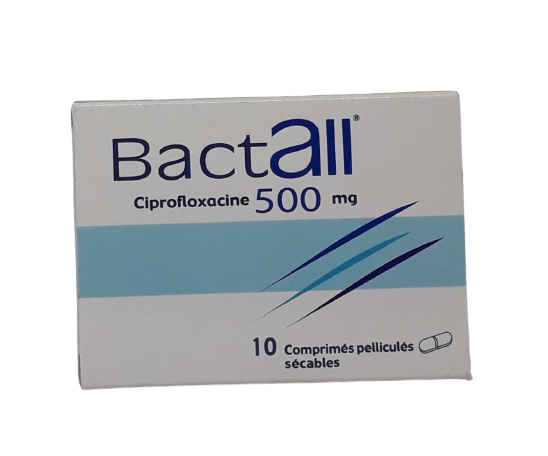 BACTALL 500MG BOITE DE 10 COMPRIMES SECABLES