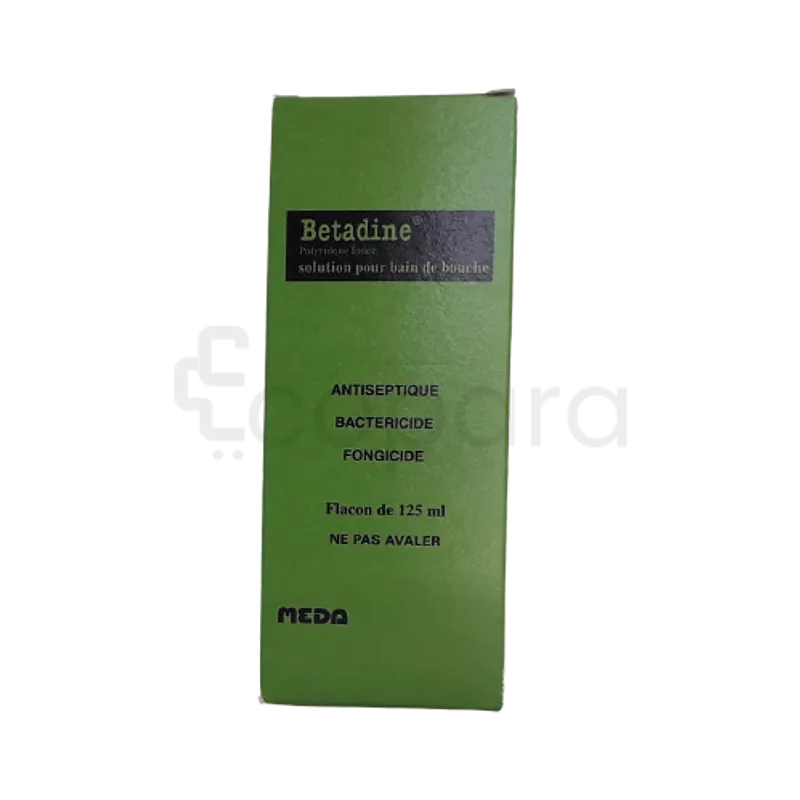 BETADINE BAIN DE BOUCHE 8.5G 125ML REFERENCE 900865