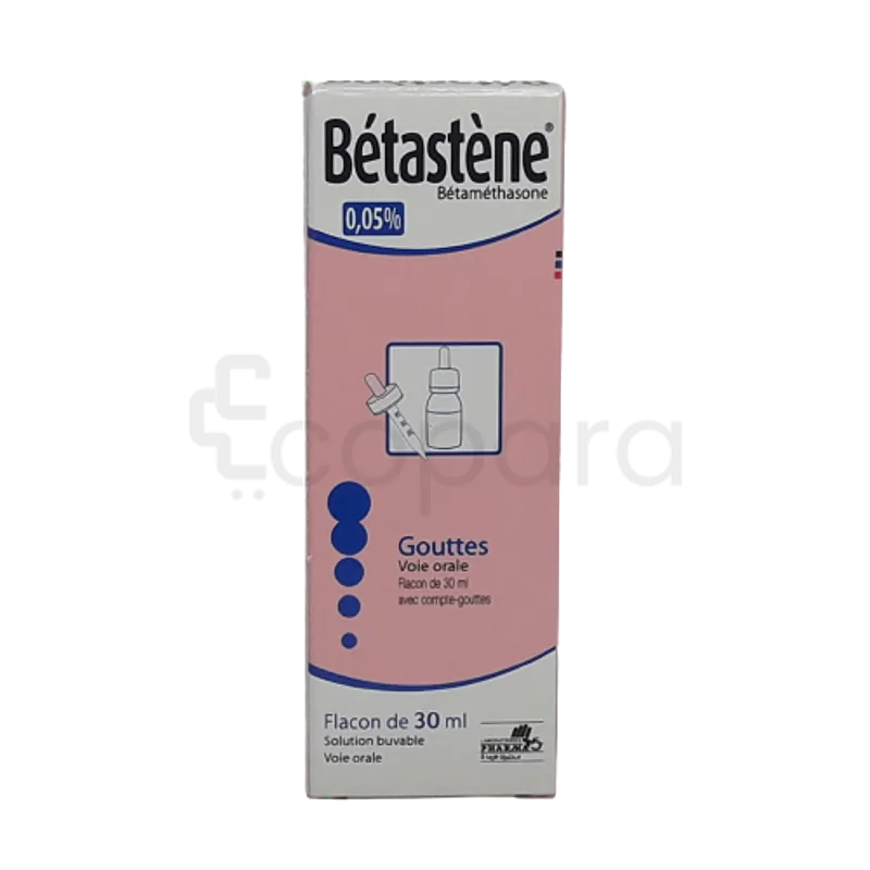 BETASTENE 0.05% 30ML SOLUTION BUVABLE