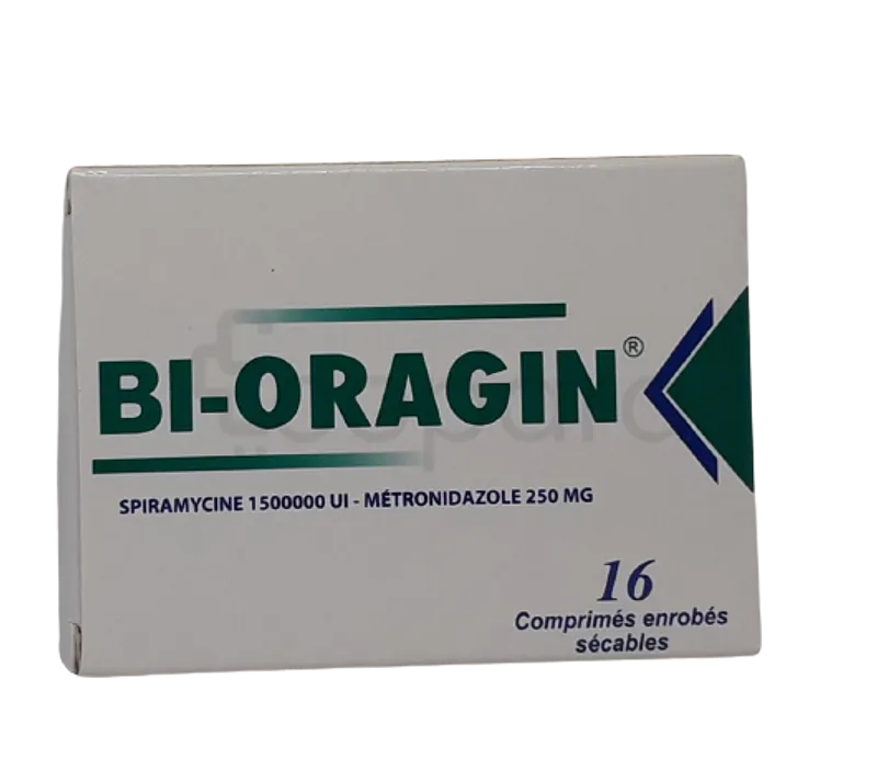 BI ORAGIN 250MG BOITE DE 16 COMPRIMES