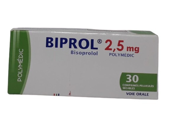 BIPROL 2.5MG BOITE DE 30 COMPRIMES