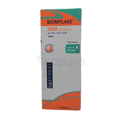 BIOMYLASE 200U.CEIP 125ML SIROP