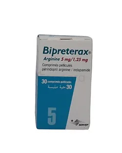 BIPRETERAX 5MG/1.25MG BOITE DE 30 COMPRIMES