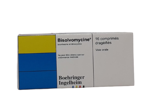 BISOLVOMYCINE 4MG/250MG BOITE DE 16 COMPRIMES