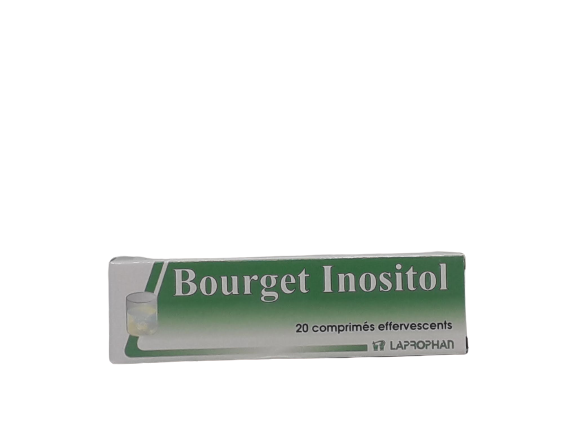 BOURGET INOSITOL BOITE DE 20 COMPRIMES EFFERVESCENTS