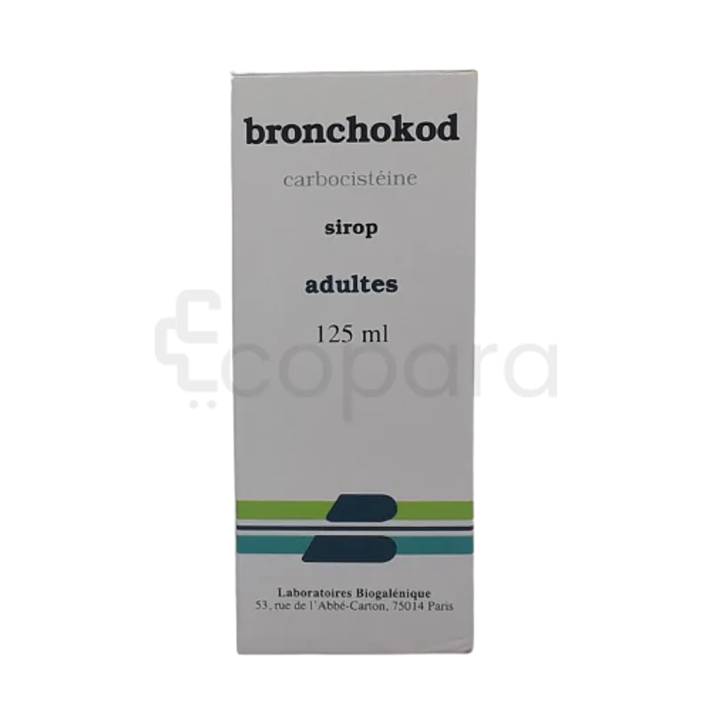 BRONCHOKOD 5 % ADULTE 125ML SIROP